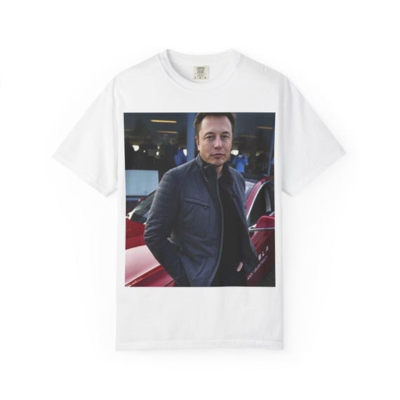 Elon Musk Inspired Unisex Garment-Dyed T-Shirt | Casual Tee, Tech Lover Gift, Unique Graphic Shirt, Perfect for Everyday Wear, Cool [...]
