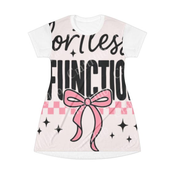 Chic Energy T-Shirt Dress - Perfect for Casual Days, Lounging, and Everyday Wear, Gift for Birthdays, Holidays, and Relaxing