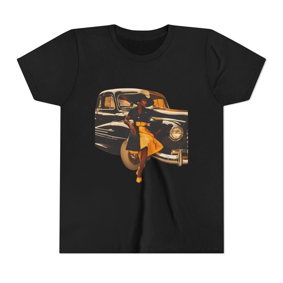 Vintage-Inspired Youth Tee, Retro T-Shirt for Kids, Unique Graphic Tee, Perfect for Birthdays, Everyday Wear, Nostalgic Style