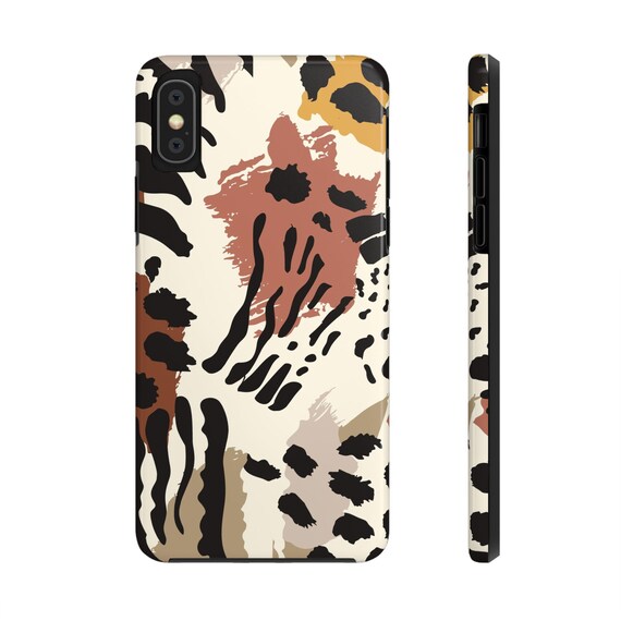 Stylish Tough Phone Cases - Chic Animal Print, Durable Smartphone Protection, Perfect Gift for Fashion Lovers, Trendy Accessories, [...]
