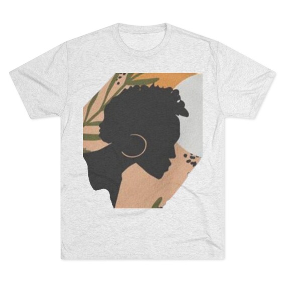 Chic Afro Silhouette Tee - Unisex Comfort, Boho Style, Perfect for Celebrations, Gifts, Casual Wear, Everyday Fashion
