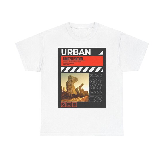 Urban Limited Edition Unisex Tee, Graphic Tee, Streetwear, Casualwear, Art Apparel, Gift for Him/Her/Non-Binary