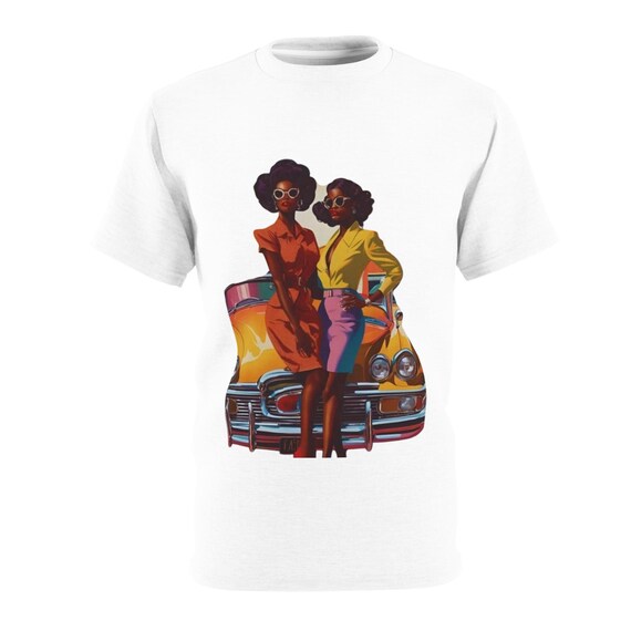 Vintage-Inspired Unisex Tee | Colorful Retro Graphic T-Shirt, Fashionable Casual Wear, Perfect Gift for Friends, Summer Style, Streetwear