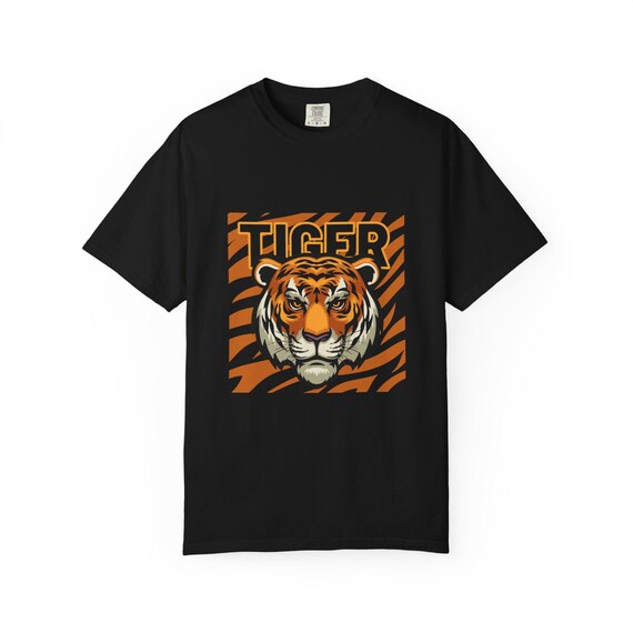 Fierce Tiger Unisex T-Shirt, Bold Graphic Tee, Animal Lover Gift, Casual Wear, Adventure Apparel, Unique Summer Top