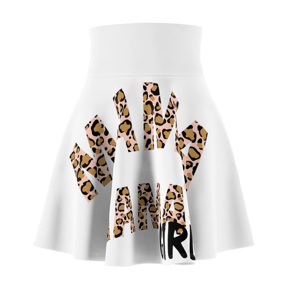 Stylish Women's Skater Skirt - Trendy Leopard Print, Casual Wear, Parties, Summer Outfits, Fashion Statement
