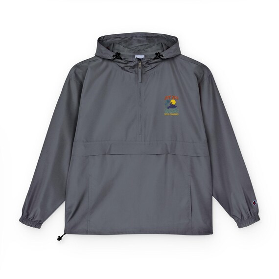 Stylish Packable Anorak Jacket, Lightweight Rain Jacket, Unisex Outdoor Wear, Travel-Friendly Jacket, Versatile Windbreaker