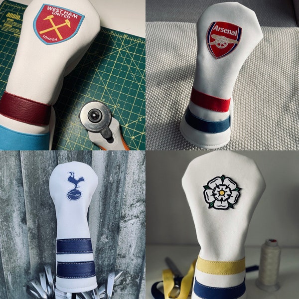 Football Golf headcovers - Faux Leather