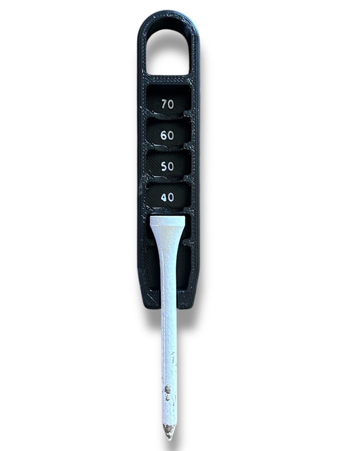 Golf Tee Ruler Golf Tee Height Marker Tool - Adjustable Golf Tee Depth Ruler for ...