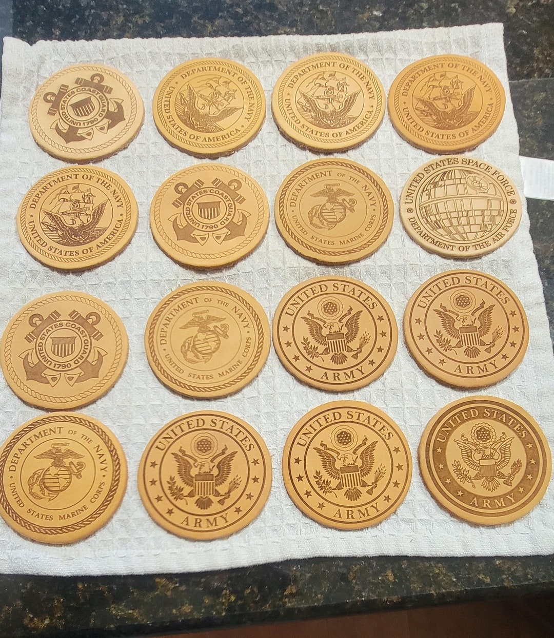 Digital Laser Ready Military Logos for Engraving Bundle - Etsy