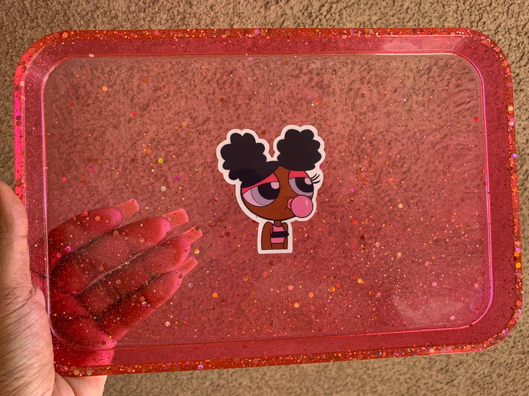 Y2K Powerpuff Girl Rolling Tray Etsy