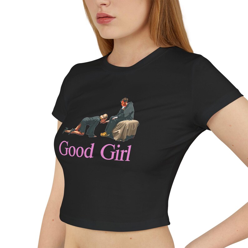 Good Girl Baby Tee | Babygirl T-Shirt | Film Quote Shirt | Flirty Shirt | Gifts for Her | Babygirl Quote T-Shirt | Cozy T-Shirt | Baby Tee