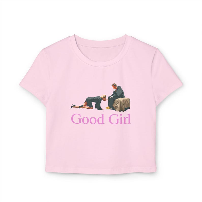 Good Girl Baby Tee | Babygirl T-Shirt | Film Quote Shirt | Flirty Shirt | Gifts for Her | Babygirl Quote T-Shirt | Cozy T-Shirt | Baby Tee