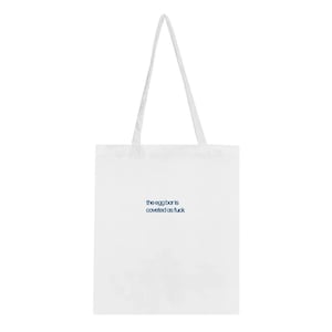 La bolsa de mano The Egg Bar es codiciada como el infierno / Bolsa de mano inspirada en la indemnización por despido / Bolsa de mano con cita de indemnización por despido / Regalos para ella / Regalos para él