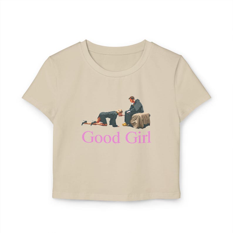 Good Girl Baby Tee | Babygirl T-Shirt | Film Quote Shirt | Flirty Shirt | Gifts for Her | Babygirl Quote T-Shirt | Cozy T-Shirt | Baby Tee