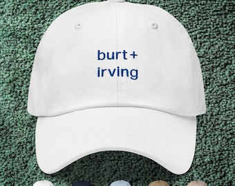 Burt + Irving Embroidered Dad Cap | Severance-Inspired Hat | Severance Gifts | Severance Merch | Severance Quote Hat | Lumon Dad Cap