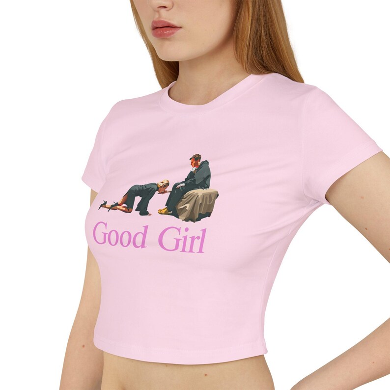 Good Girl Baby Tee | Babygirl T-Shirt | Film Quote Shirt | Flirty Shirt | Gifts for Her | Babygirl Quote T-Shirt | Cozy T-Shirt | Baby Tee
