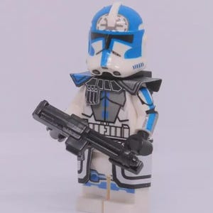 ARC Jesse 20P2 Trooper Clone Custom Minifig Decaled On Printed Lego Body by CMD