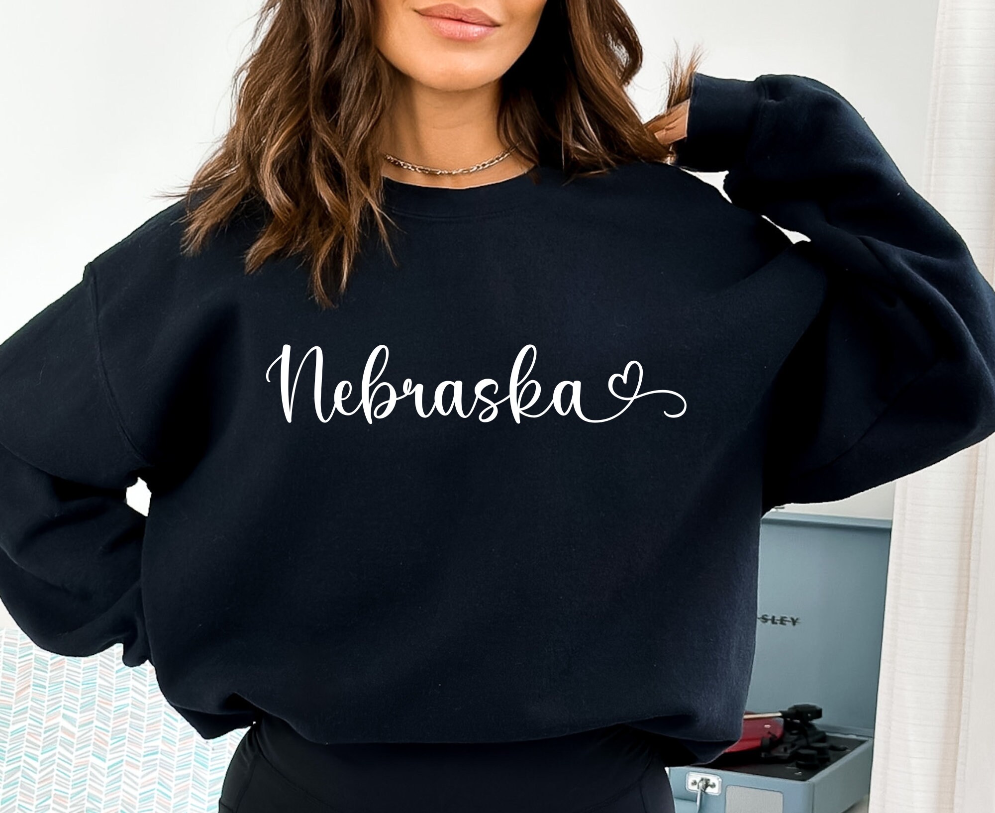 Nebraska Sweatshirt Hoodie Nebraska Hoodie Nebraska Tshirt Cute Nebraska Shirt Womens Nebraska Shirt Nebraska State Shirt Nebraska Gift Etsy UK