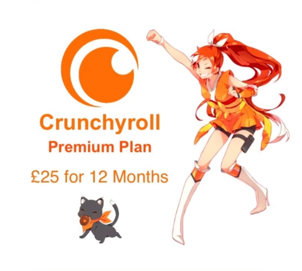 Buy Crunchyroll Premium 12 Months Subscription