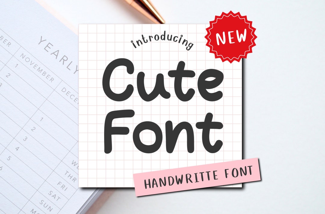 Note Handwritten FONT Note Font and Goodnotes Note Font Etsy