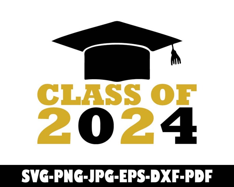 Class of 2024 Svg, Graduation 2024, Junior 2024, Digital Download, Cut