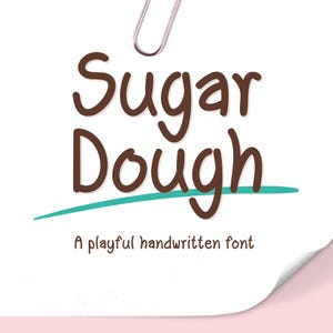 Handwriting Font, Handwritten Font, Cute Font, Goodnotes Font, Planner Font, Note Taking Font, iPad Font, Digital Use, Font for Journal