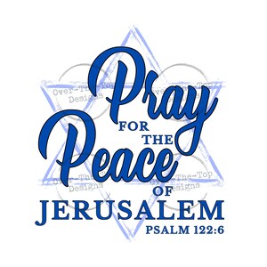 Pray for Israel: Shalom & Secure Borders - VdD7