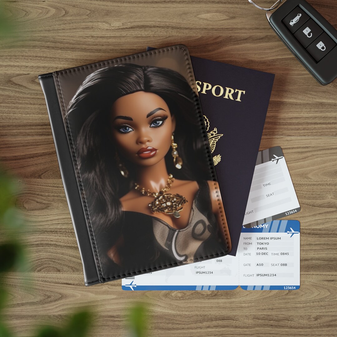 Black Girl Passport Cover Black Girl Magic Passport Cover Etsy