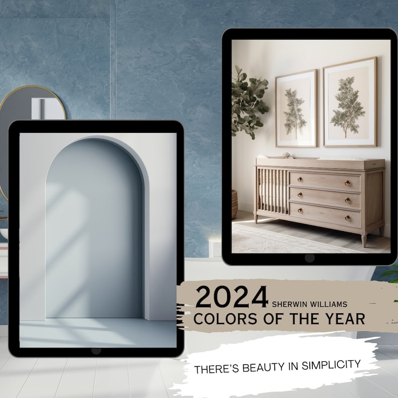 2024 Sherwin Williams Colors of the Year Color Palette Sherwin Etsy