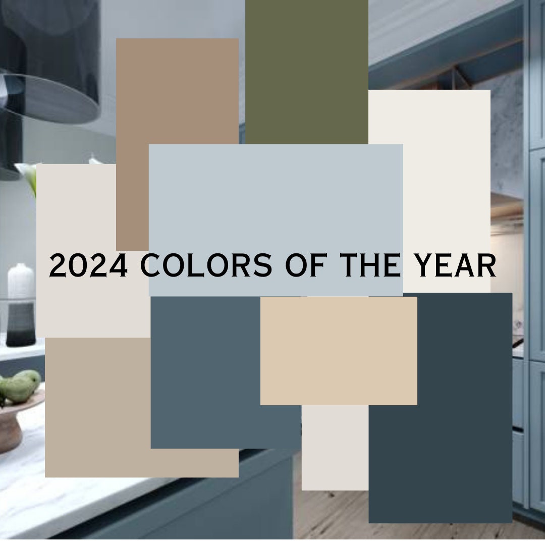 2024 Sherwin Williams Colors of the Year Color Palette Sherwin Etsy
