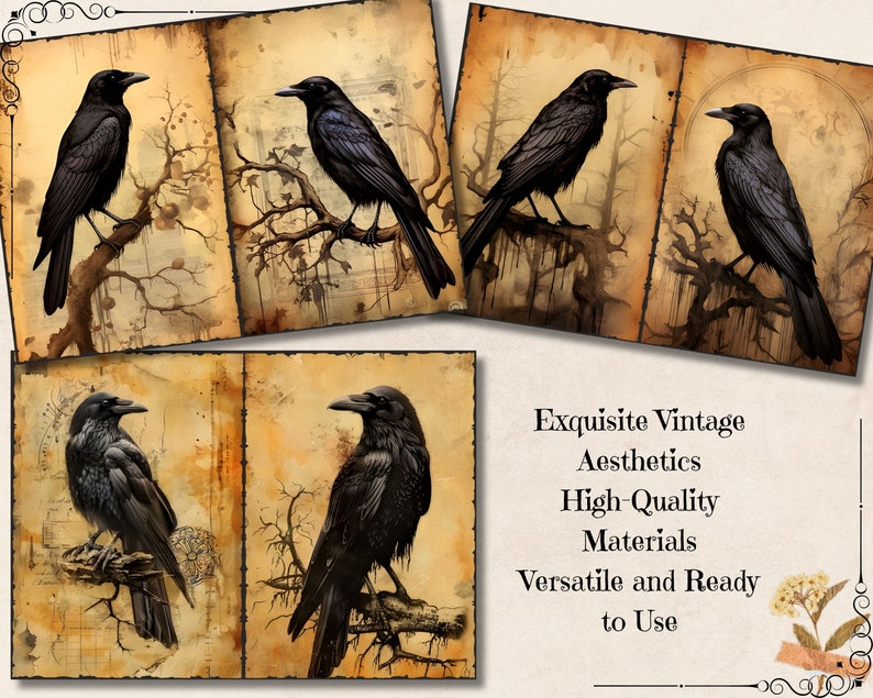 grunge journal
steampunk journal
witchy junk journal
pagan junk journal
halloween junk journal
spooky junk journal
raven collage
crow collage
bird collage
vintage ephemera
antique paper
handwritten letters
lace
feathers