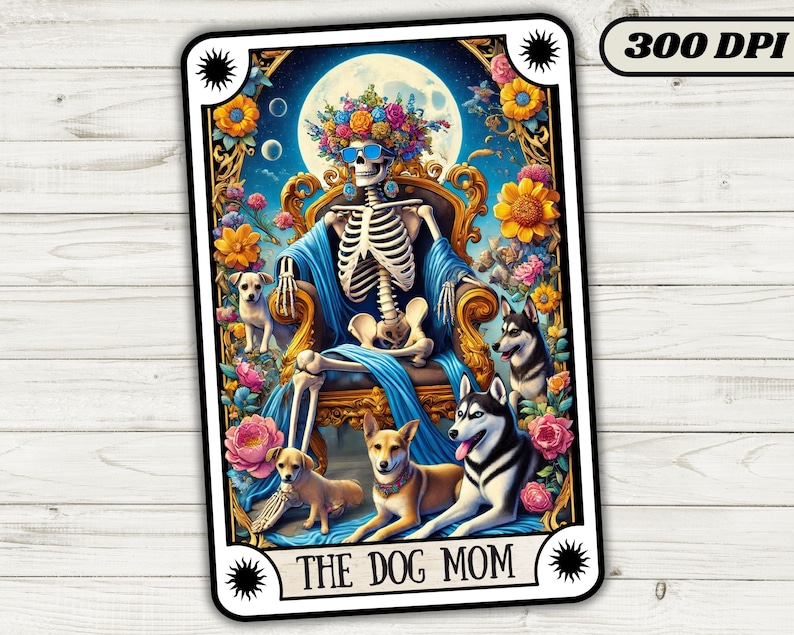 Funny Tarot Card Svg Clipart PNG, Tarot T Shirt Design PNG Bundle, Crochet Tarot Svg Transparent Background, Sarcastic Tarot Card Digital image 1