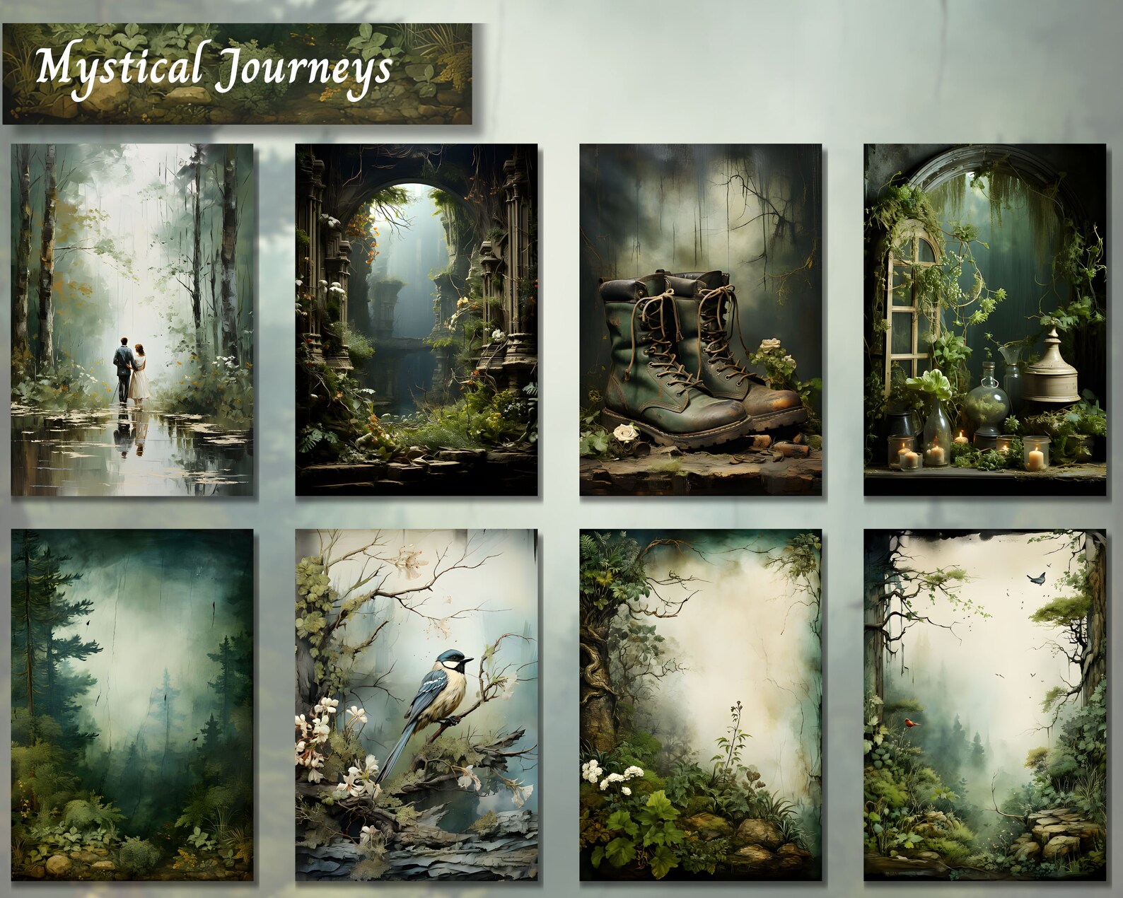 Fairy Tale Junk Journal Pages, Vintage Storybook Ephemera Kit ...