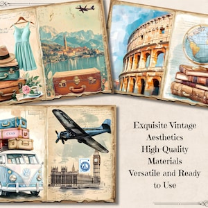Retro vacation journal
Vintage vacation journal
Retro travel memories
Vintage travel memories
Retro travel theme
Vintage travel theme
Retro travel aesthetic
Vintage travel aesthetic
Retro travel style