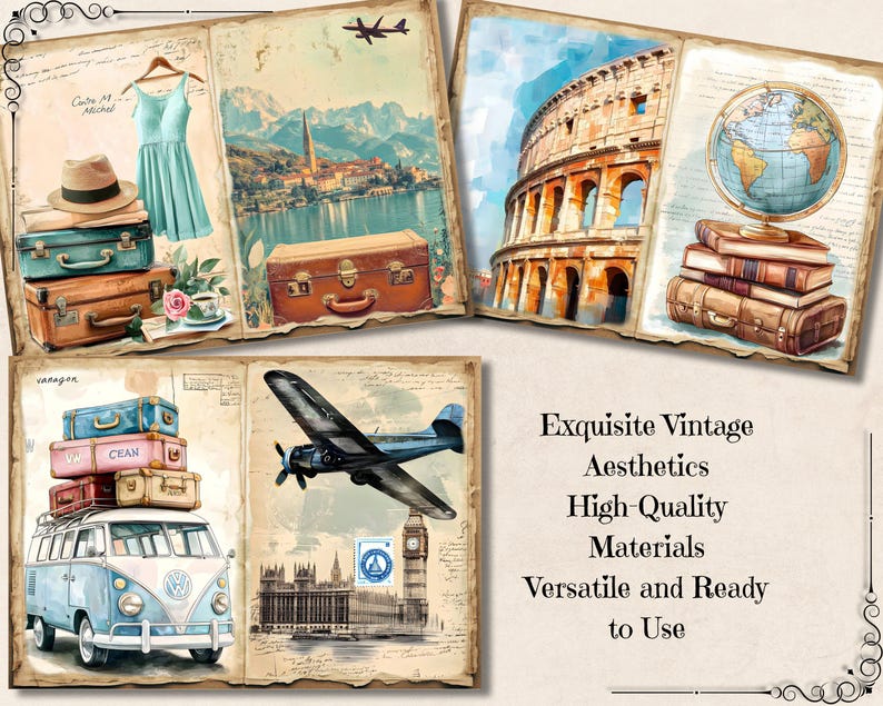 Retro vacation journal
Vintage vacation journal
Retro travel memories
Vintage travel memories
Retro travel theme
Vintage travel theme
Retro travel aesthetic
Vintage travel aesthetic
Retro travel style