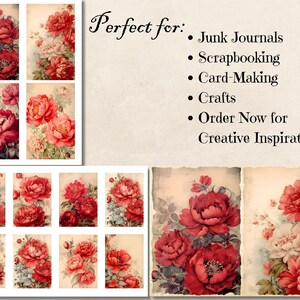 vintage red peonies
burgundy peonies
deep red peonies
red peony symbolism
Victorian red peonies junk journal
Gothic red peonies junk journal
Farmhouse red peonies junk journal