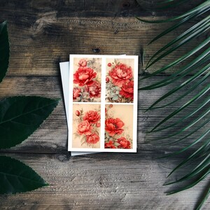Red peony die cuts
Red peony stencils
Red peony stamps
Red peony ephemera pack
Red peony digital downloads
Red peony printables
Red peony junk journal kit printable
Distress ink red peonies