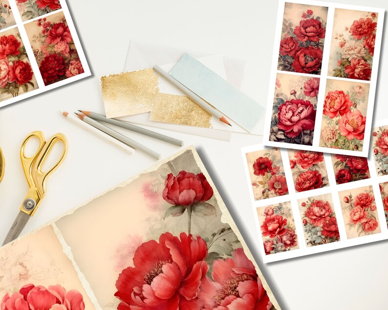 Damask red peonies junk journal
Toile red peonies junk journal
Polka dot red peonies junk journal
Striped red peonies junk journal
Plaid red peonies junk journal
Red peonies junk journal for Valentines Day