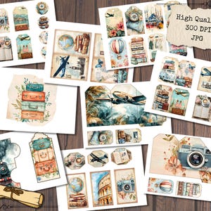 Retro travel brochures
Vintage travel brochures
Retro travel advertisements
Vintage travel advertisements
Retro travel labels
Vintage travel labels
Retro travel ephemera pack
Vintage travel ephemera pack