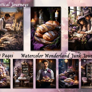 Shabby Chic Junk Journal Kit – 100 Romantic Printable Pages – Vintage Roses, Tags & Backgrounds – Instant Download