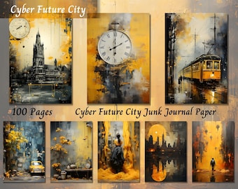 300 Digital Junk Kit Bundle, Celestial Ephemera Set for Astrology Scrapbook Crafters, Printable Pages A4 JPG PDF, for Scrapbooking