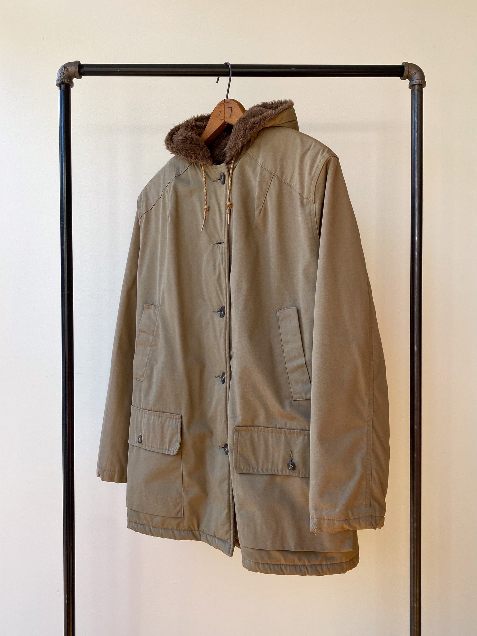 70's L.L. Bean Fur Lined Split Hood Parka—[xs/s] - Etsy