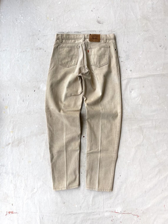 90's Levi’s 550 Orange Tab Jeans—[34x34] - image 2