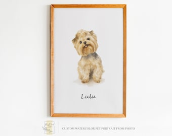 Mini Haustier Portrait in Aquarell, Aquarell Tier Portraits, Haustier Portrait, Haustier Portrait, Haustier Portrait, Haustier Portrait, Katzenliebhaber Geschenk