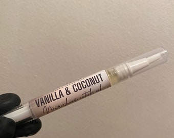 Vanilla & coconut vegan + cruelty free cuticle oil
