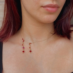 Choker voor bloeddruppels