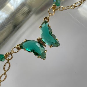 Crystal Butterfly Necklace