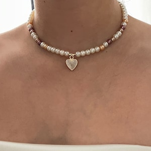 Autumn Pearl Heart