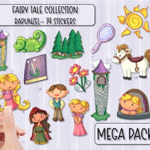 Schweinchen MEGA Sticker Pack | Wandtattoos Märchen | Scrapbooking Aufkleber | Laptop Aufkleber | Wasserflasche Aufkleber | Handy Case Sticker