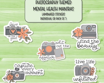 Mental Health Stickers Pack, Water Bottle Stickers, Laptop Stickers ...